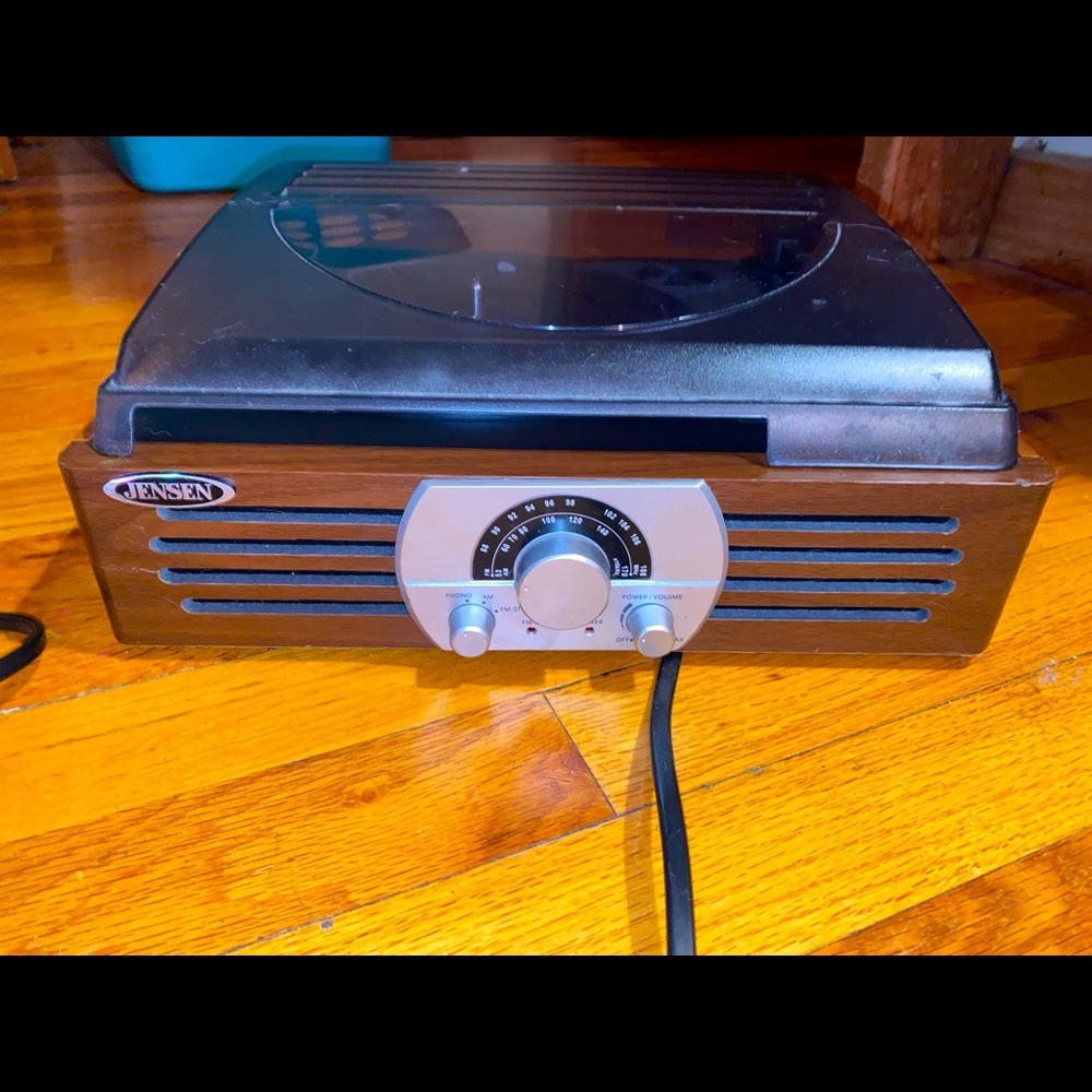 jensen electric record player